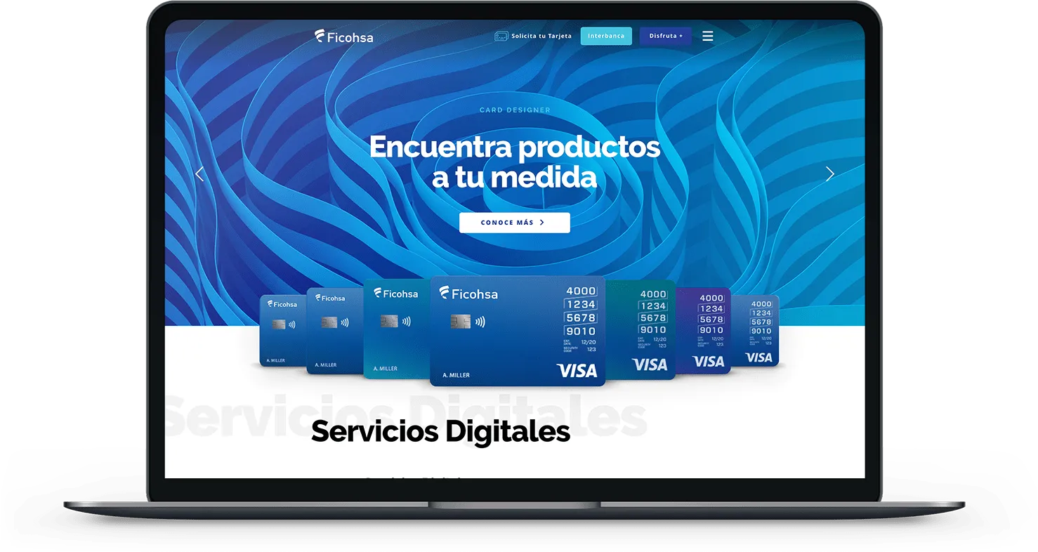 Ficohsa - Laptop Site