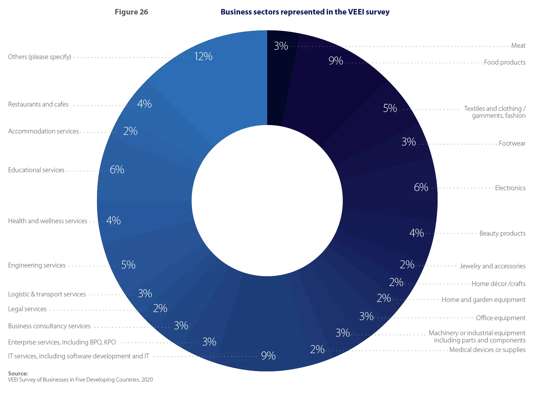 Visa Economic Empowerment Institute Brand - Graph