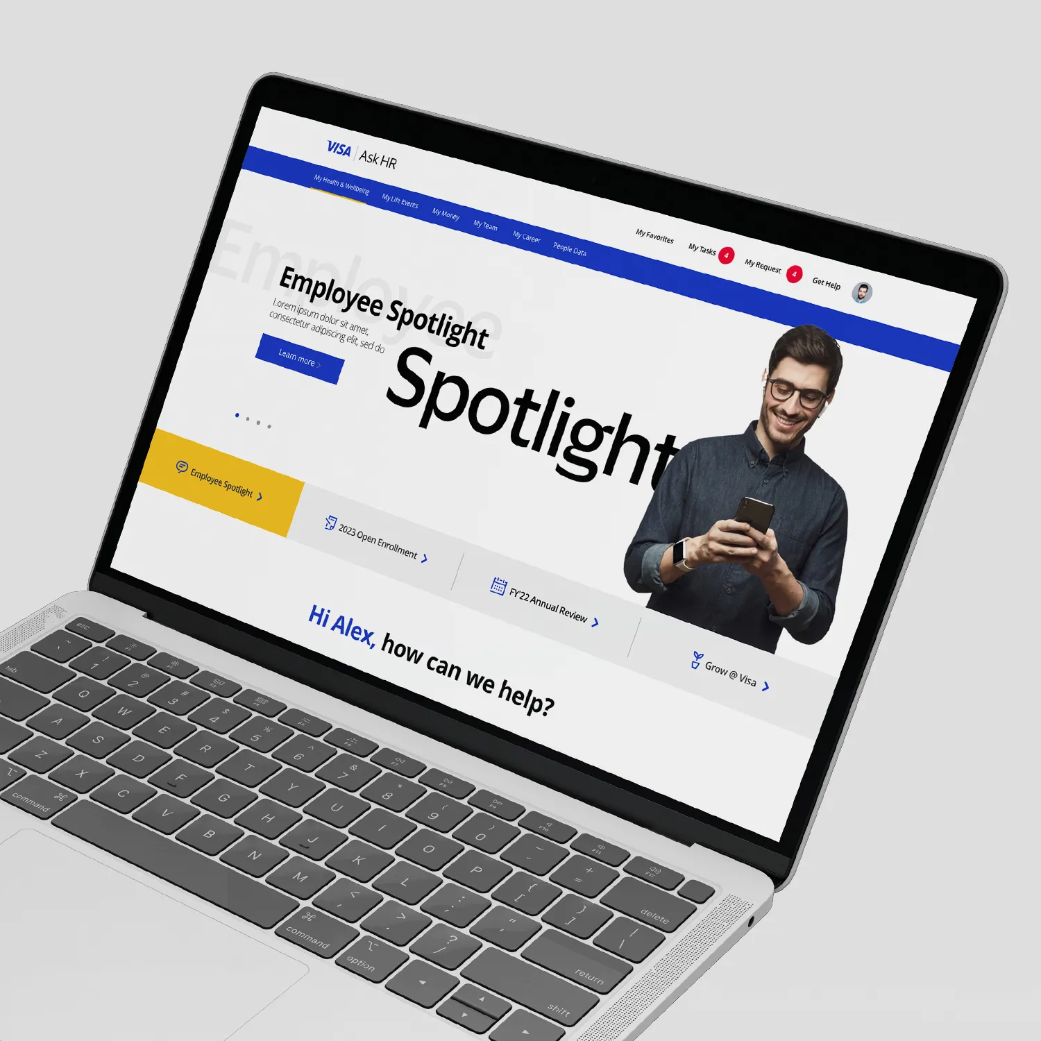 Visa Ask HR Platform