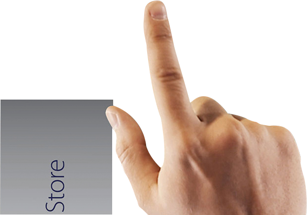 Visa Card Customization Center - Card with hand