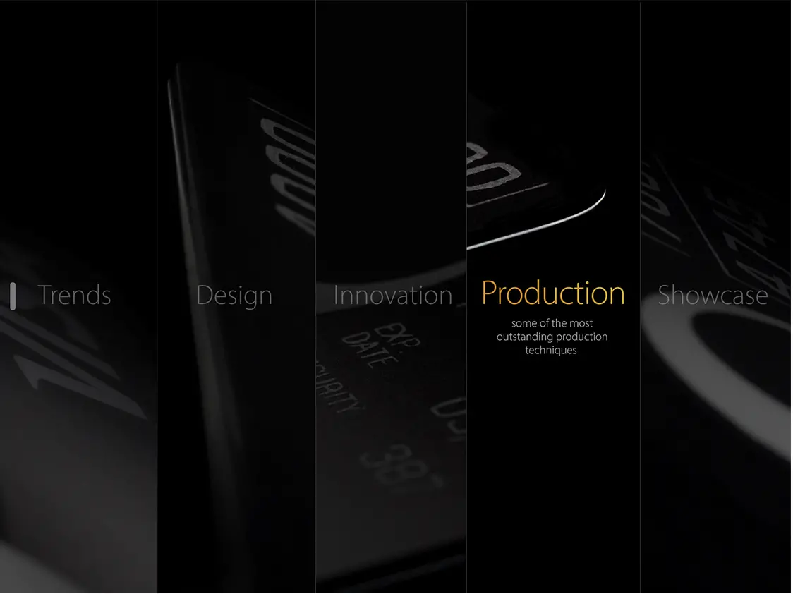 Visa Innovation Card Lab - Production