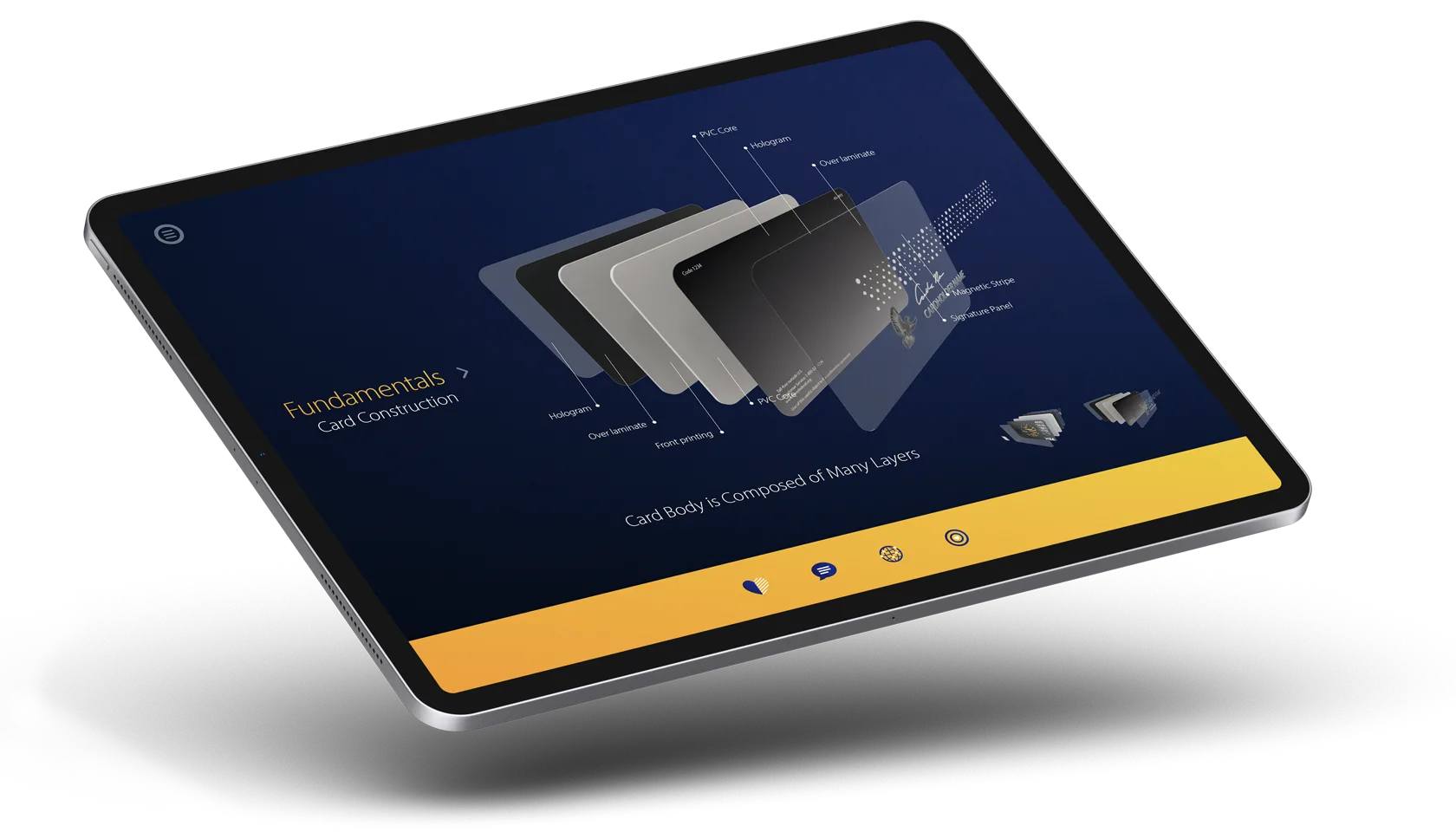 Visa Innovation Card Lab - Tablet
