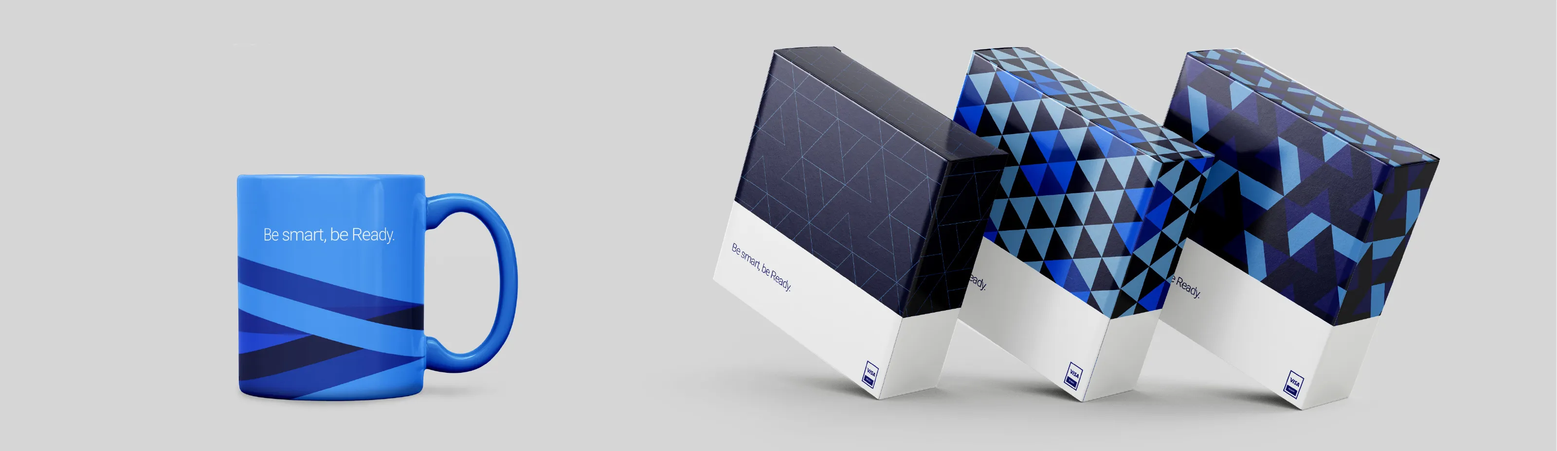 Visa Ready - Cup and Boxes