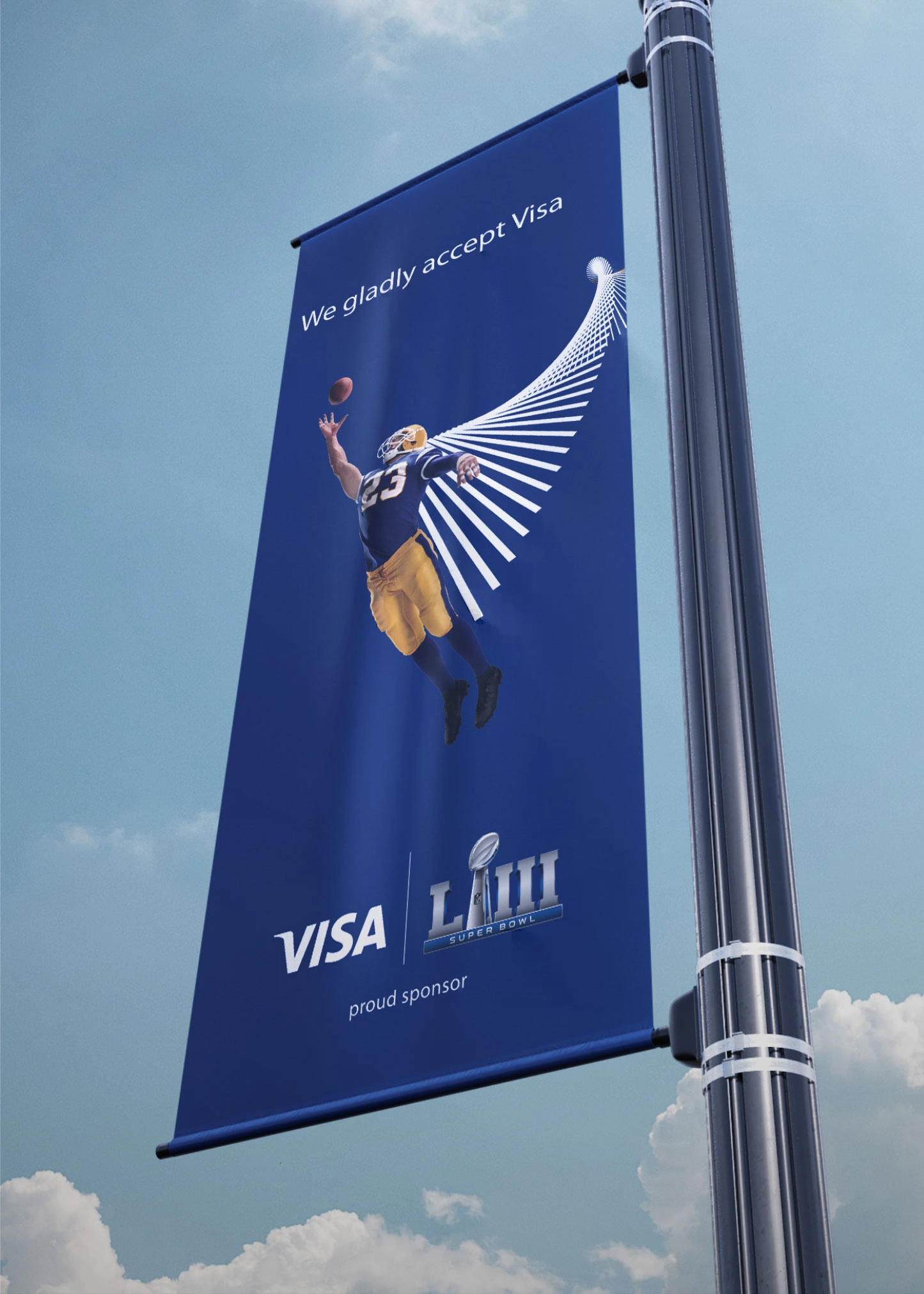 Visa Superbowl - Flag