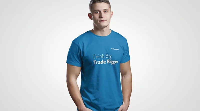TradeStation - Employee with tradesation tshirt