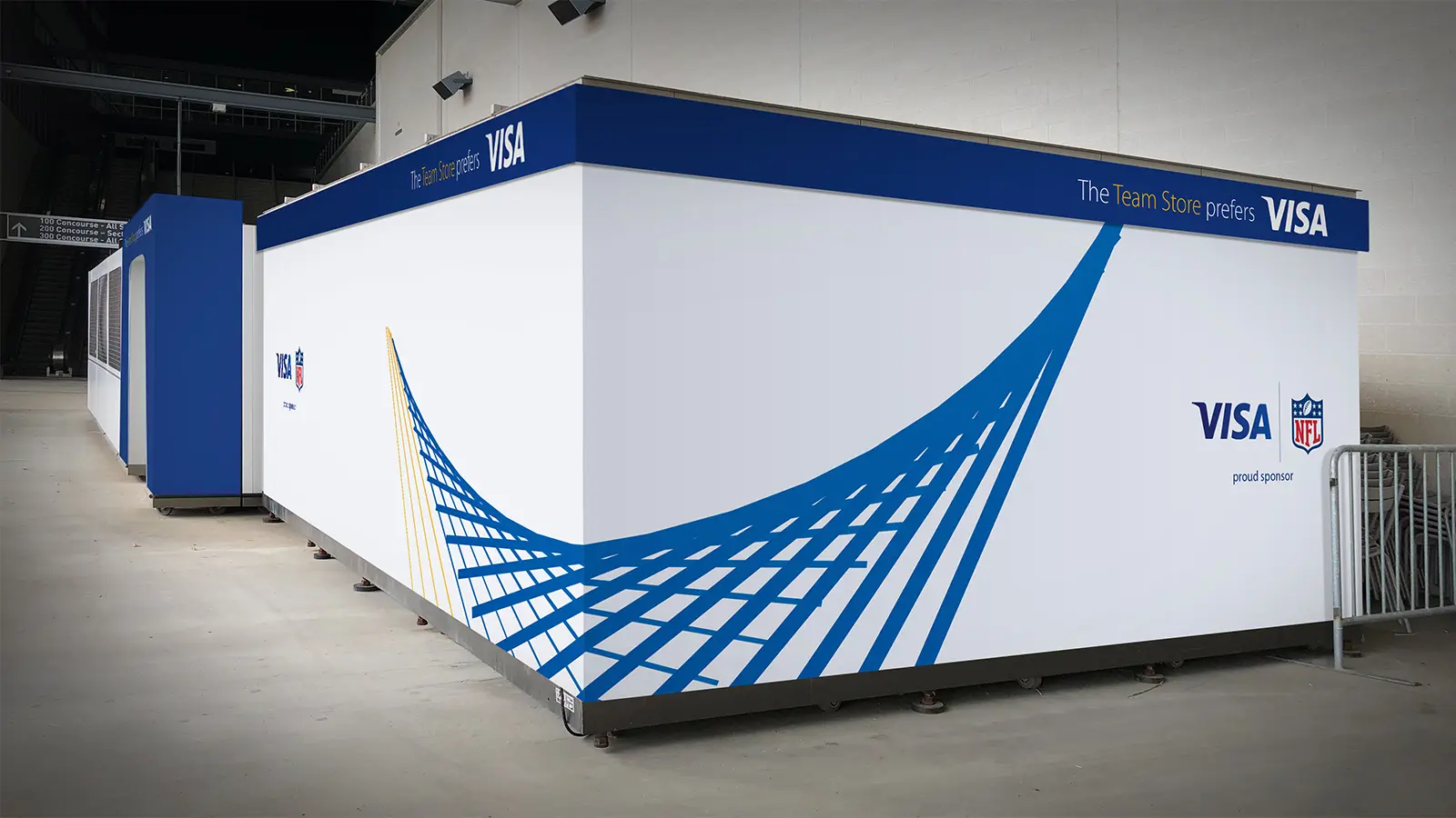 Visa Metlife - Box Wall