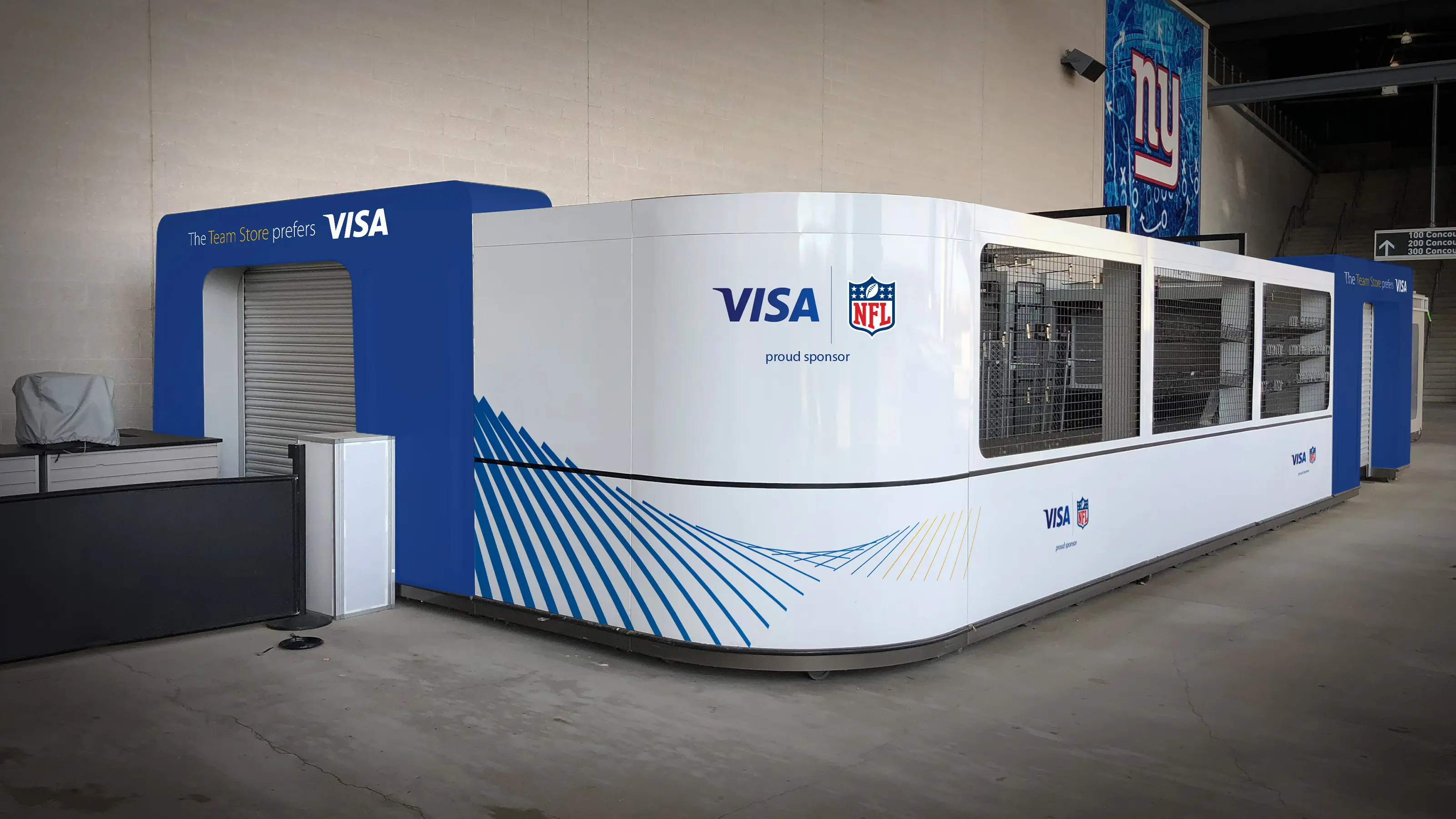 Visa Metlife - Box Wall