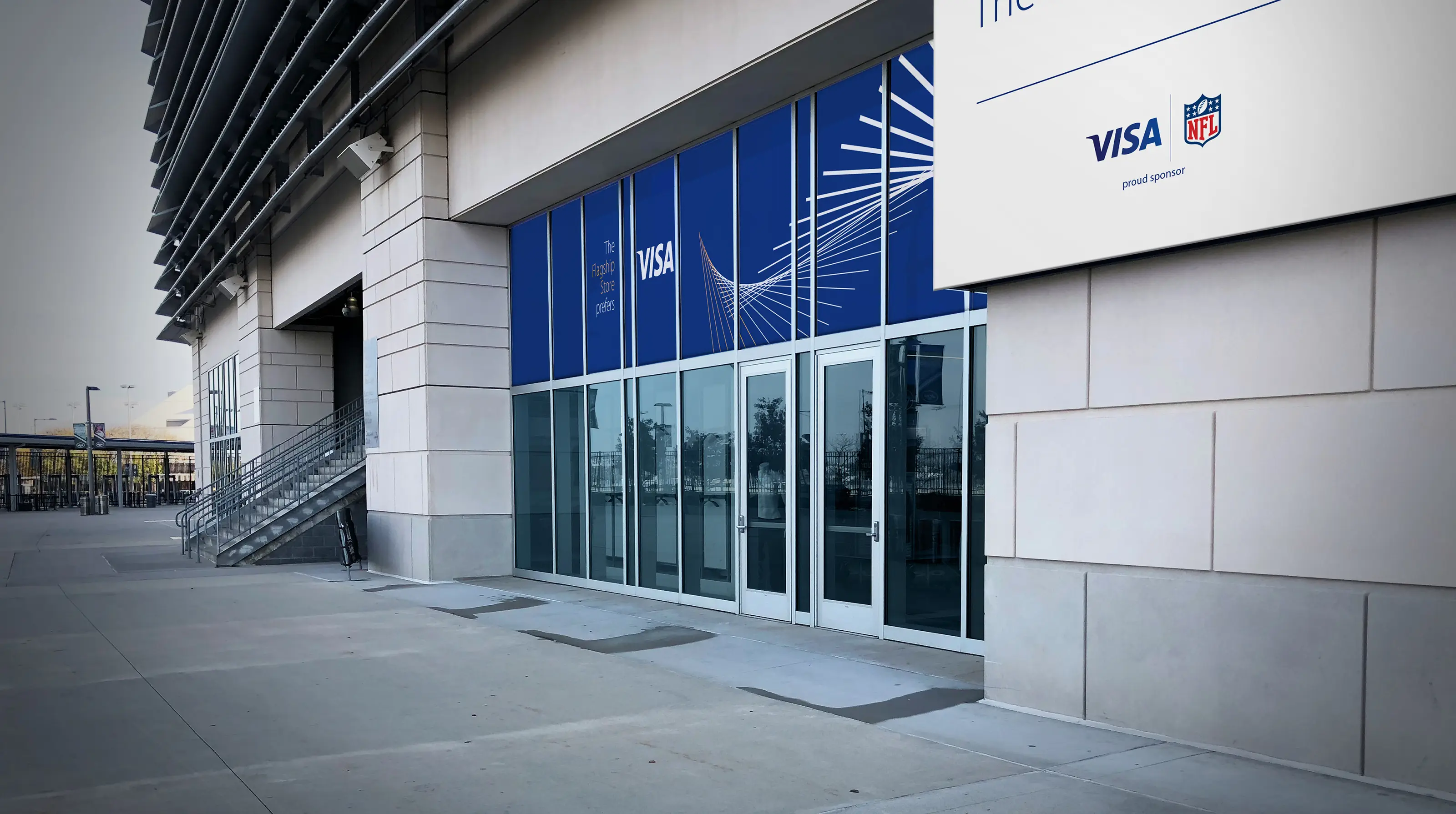 Visa Metlife front store