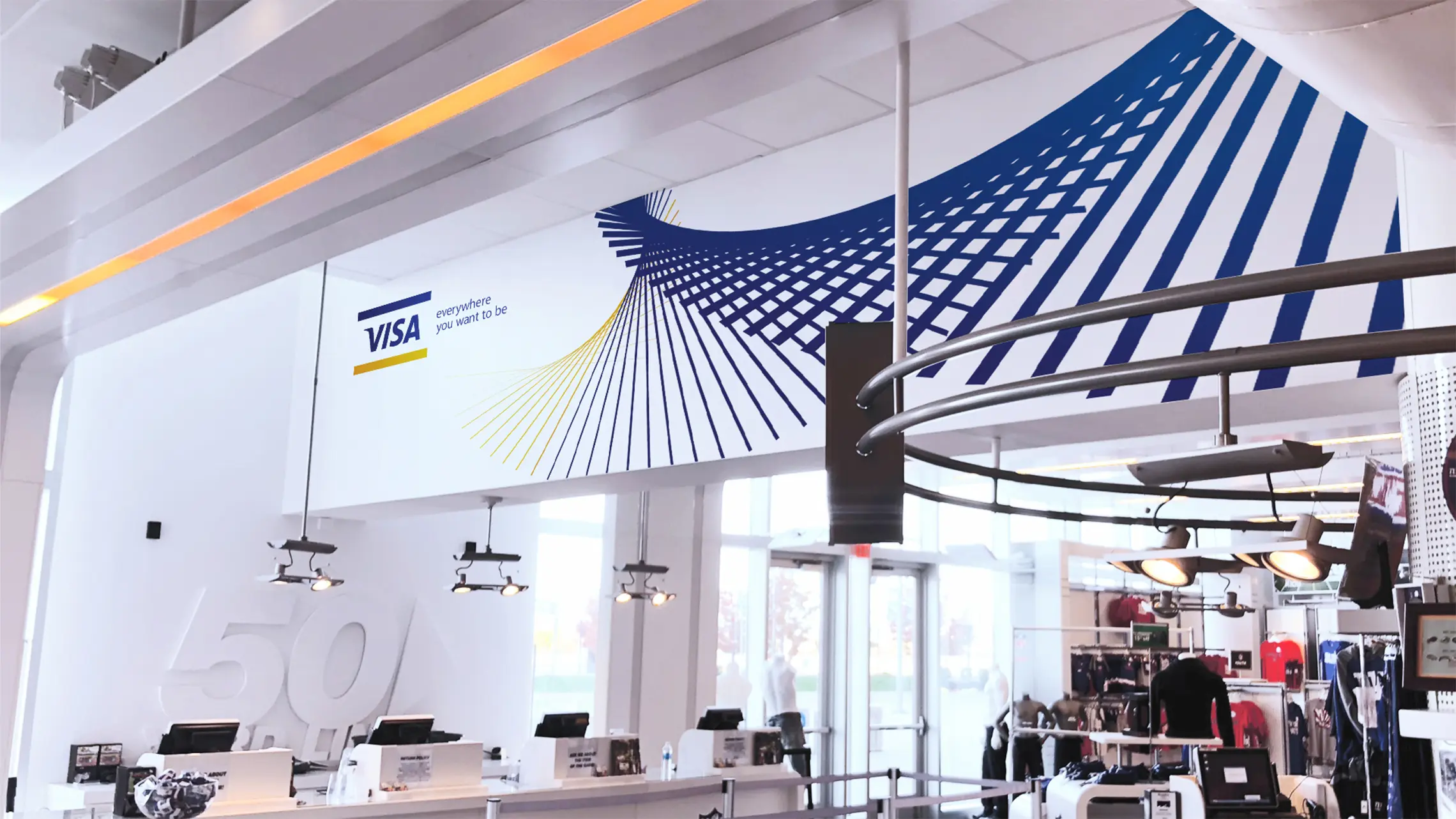 Visa Metlife - Top Wall