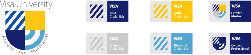 Visa University Brand - Credentials