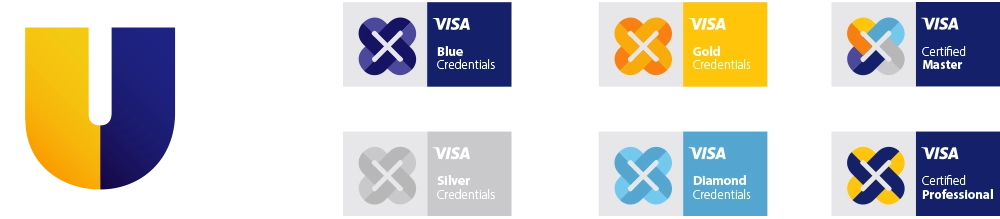 Visa University Brand - Credentials
