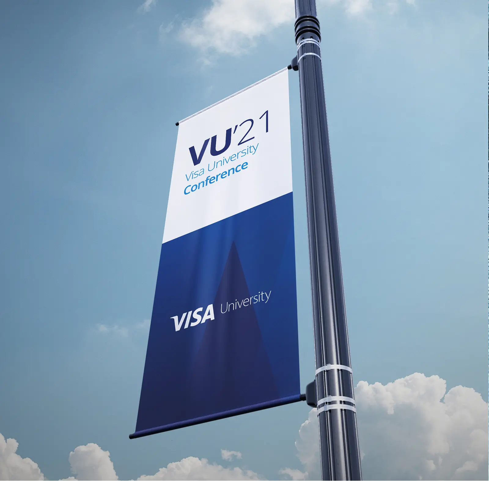 Visa University Brand - Flag