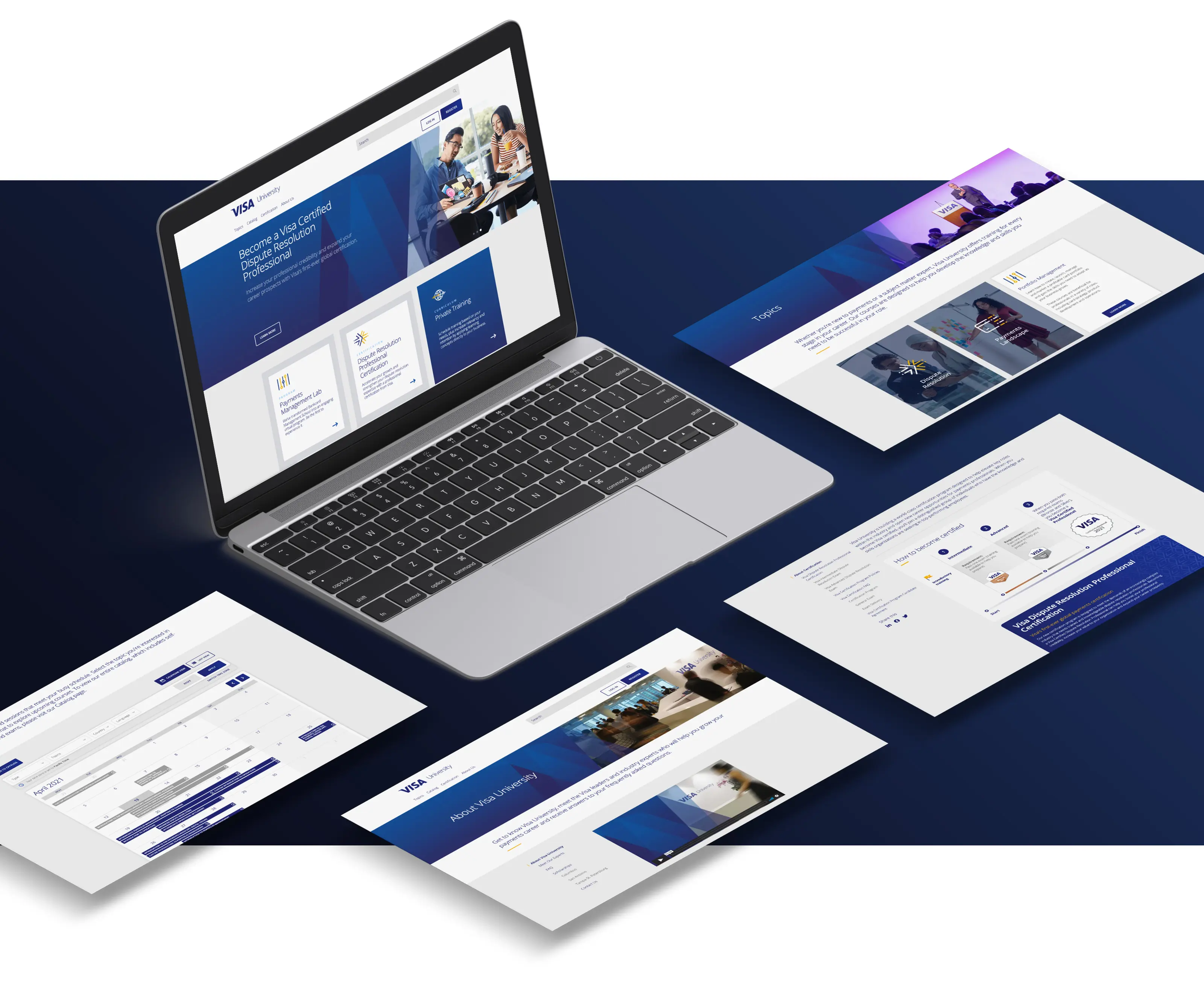 Visa University Site Update