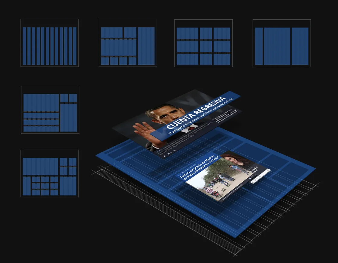 El Tribuno - Wireframe