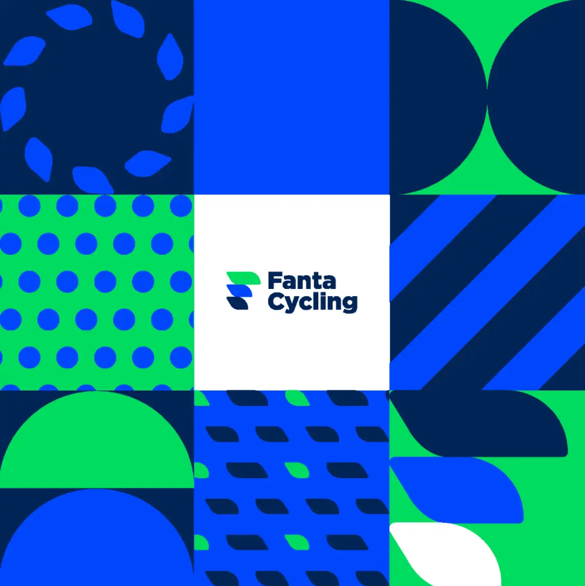 Fantacycling square logos grid