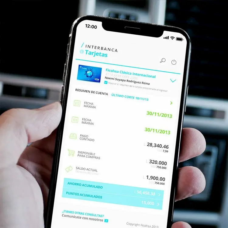 Ficohsa - Smartphone App