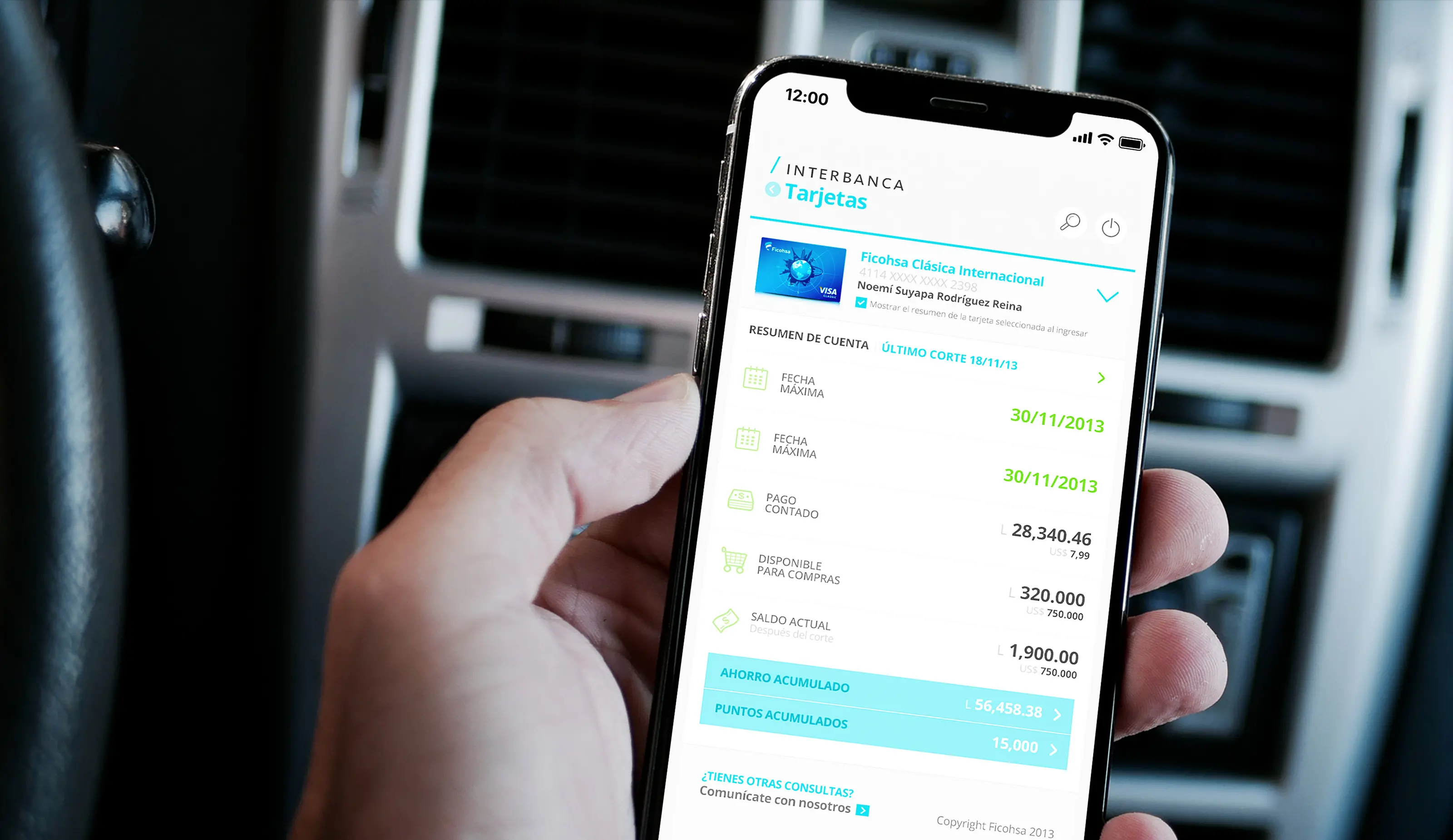 Ficohsa - Smartphone App