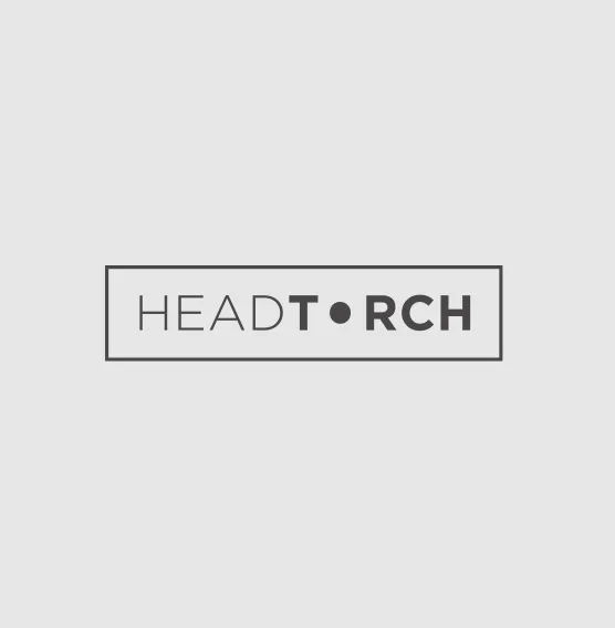Headtorch - Logo Square, backgound gray