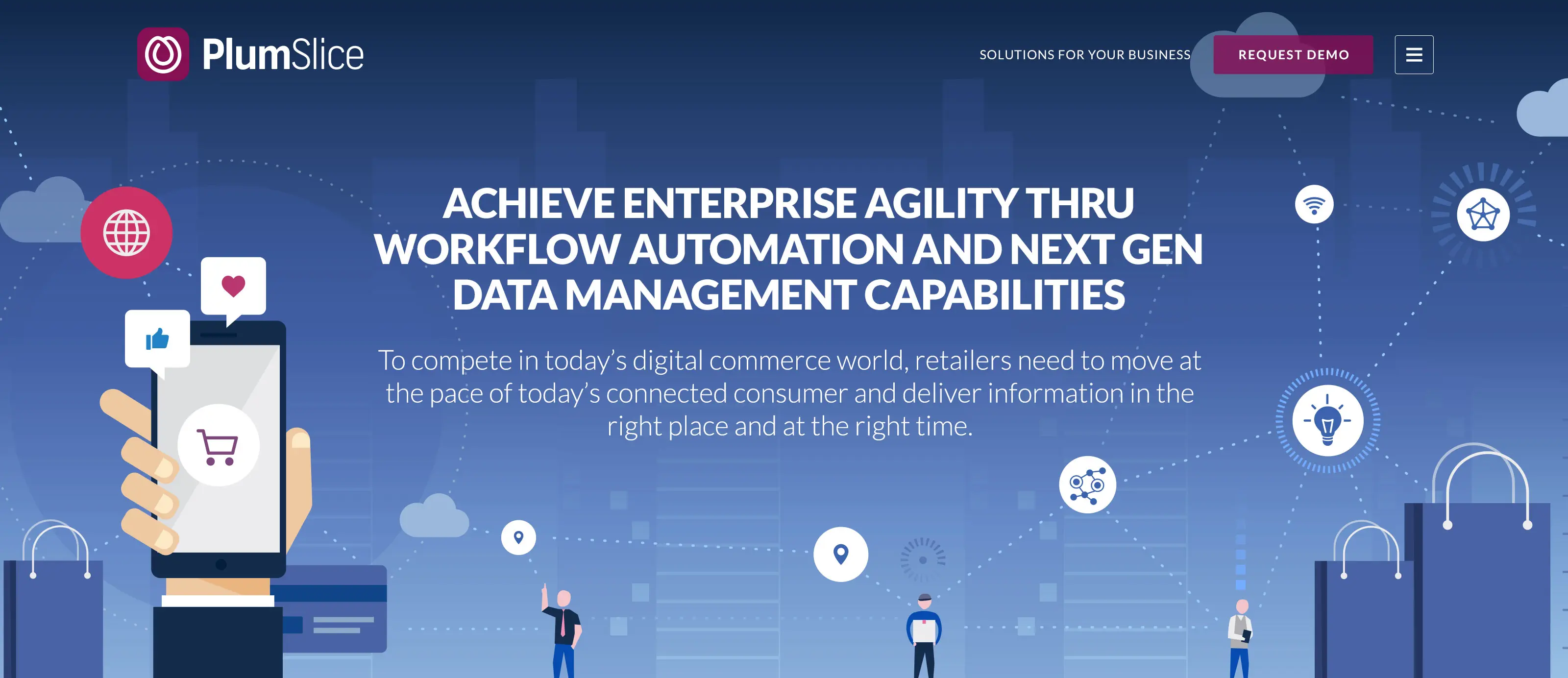 PlumSlice - Website screenshot