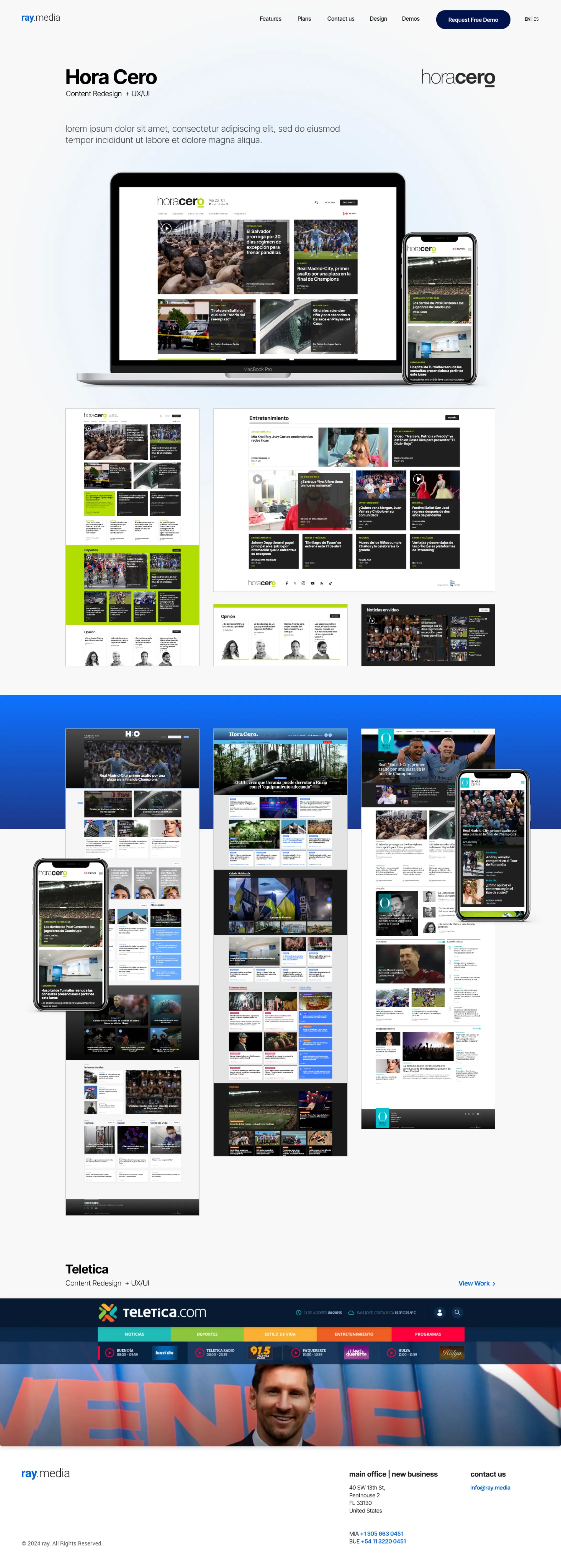 Ray Media - Hora Cero case screenshot