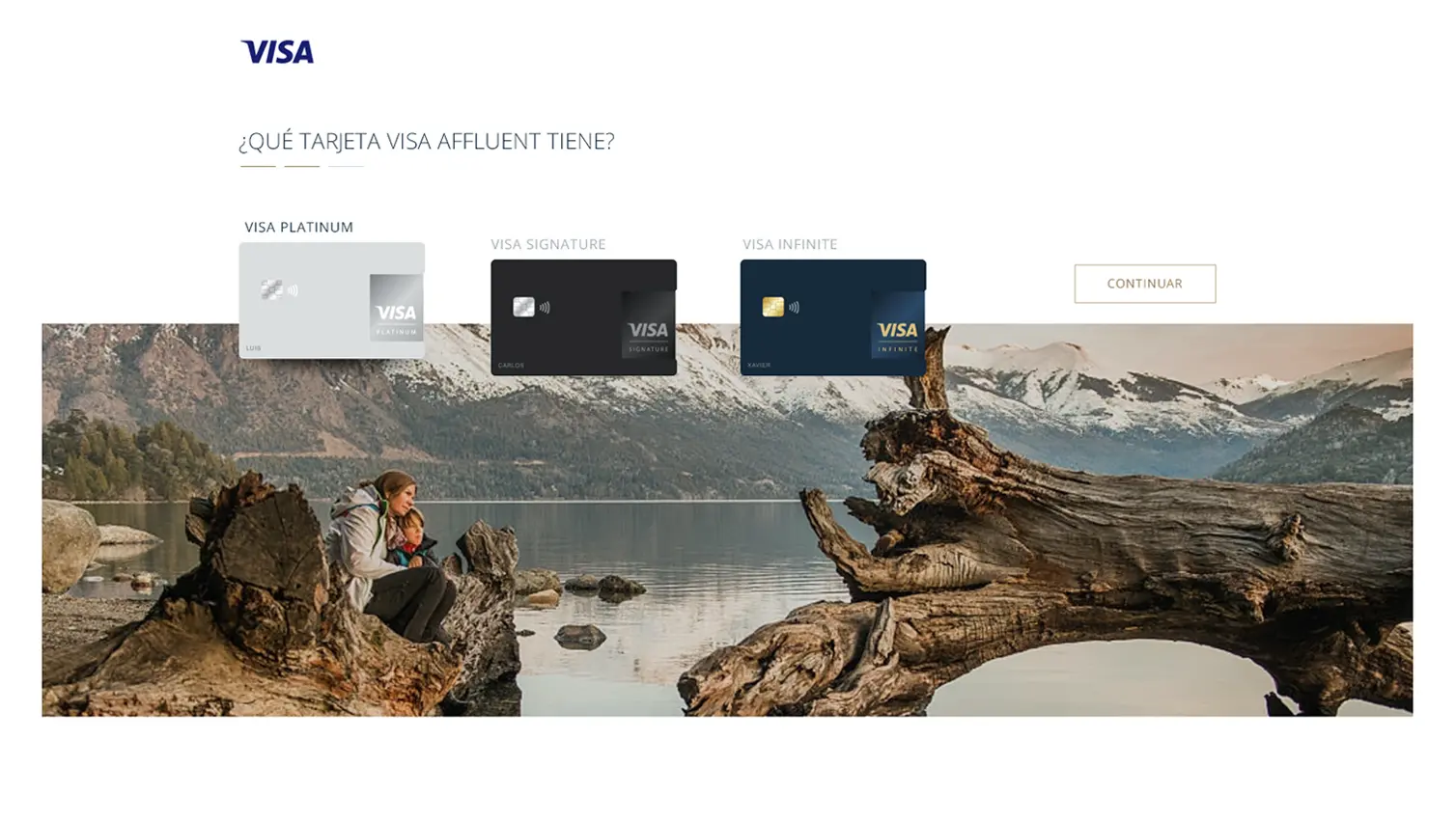 Visa Affluent - Screenshot