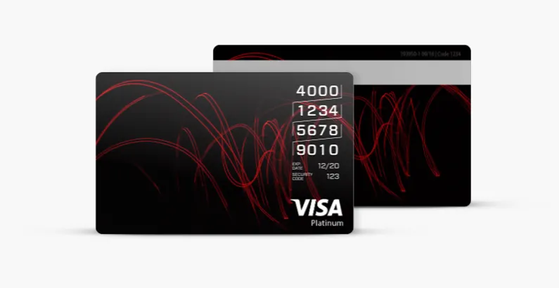 Visa Card Designer - Card