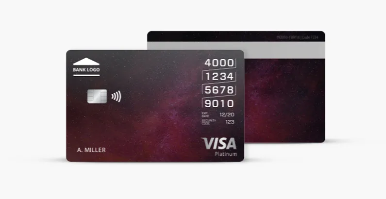 Visa Card Designer - Card