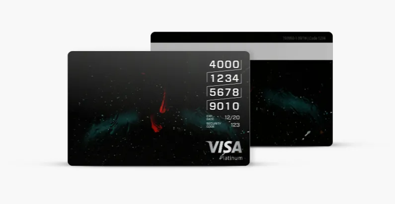 Visa Card Designer - Card