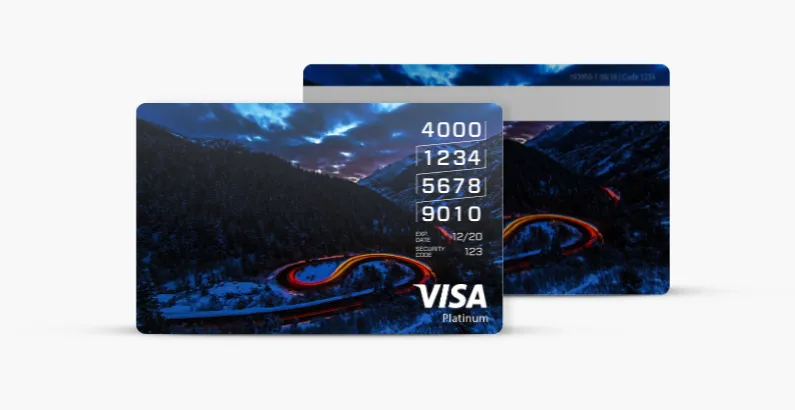 Visa Card Designer - Card