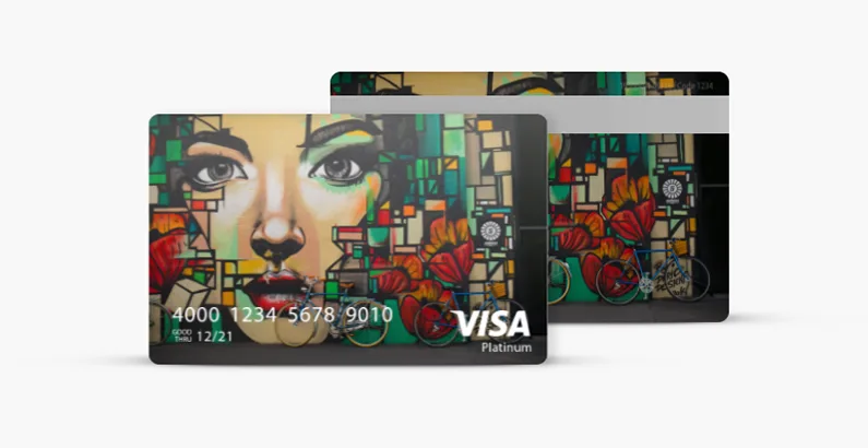 Visa Card Designer - Card