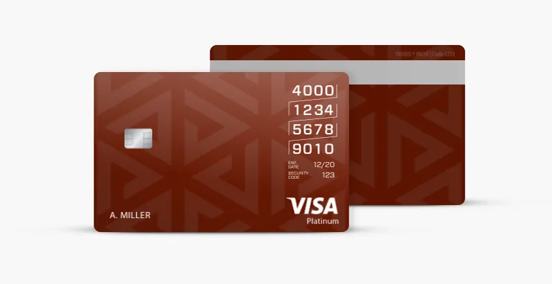 Visa Card Designer - Card