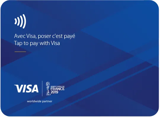 Visa France - Women's World Cup card