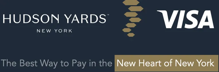 Visa Hudson Yards New York - Logo