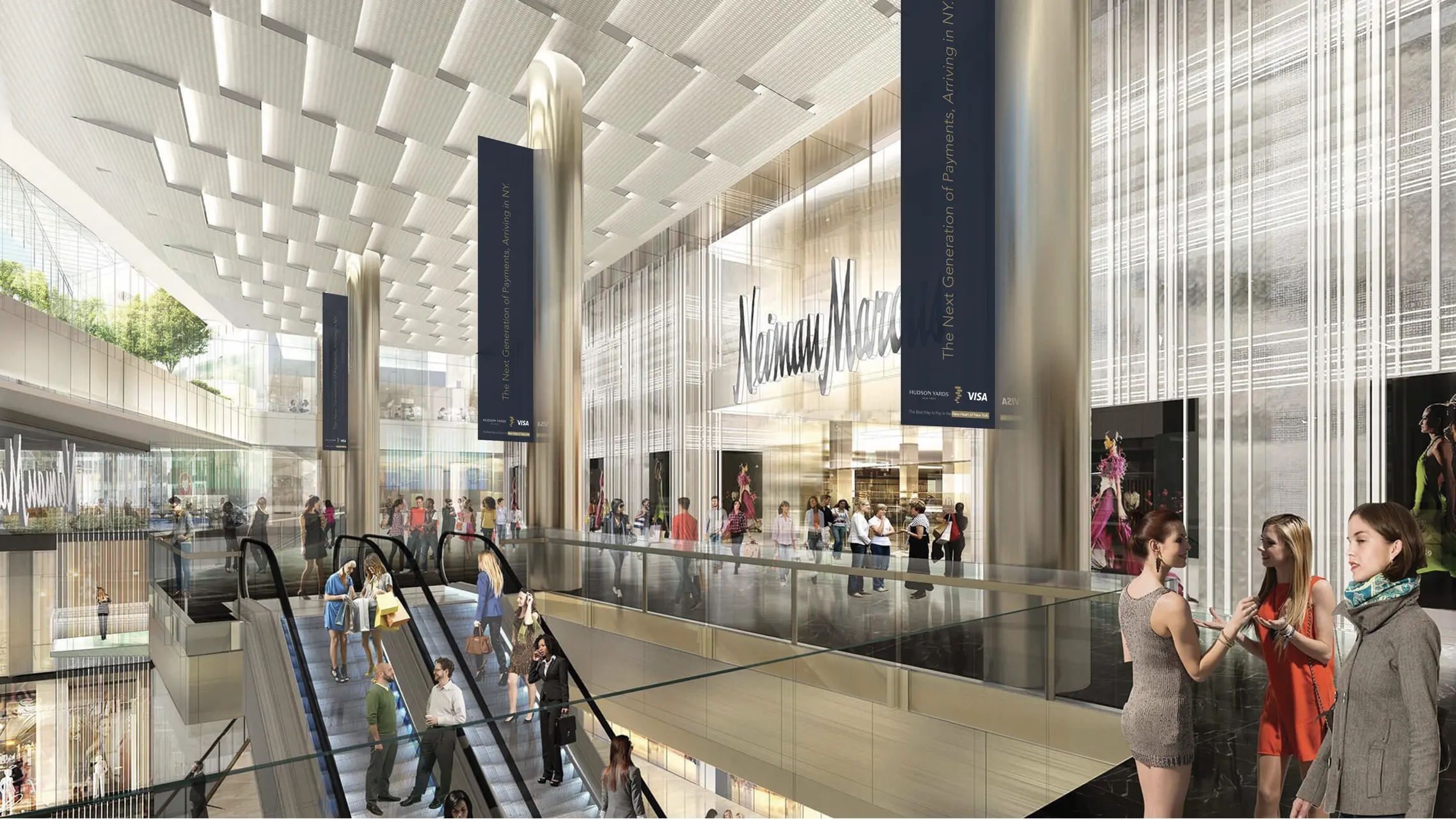 Visa Hudson Yards New York - Shopping