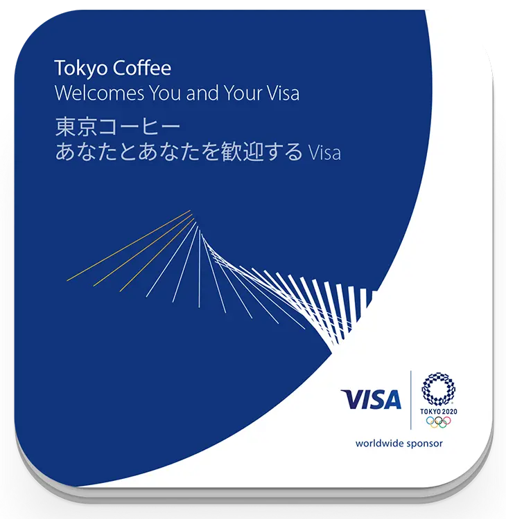 Visa Tokyo 2020 - Tokyo Coffee card