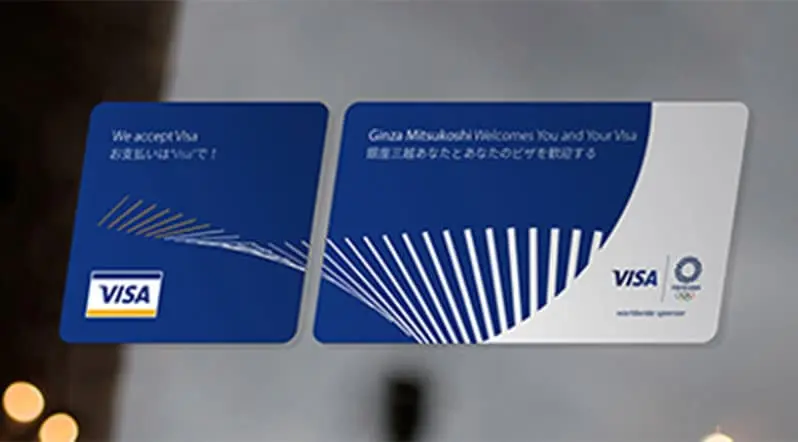 Visa Tokyo 2020 - Mockup