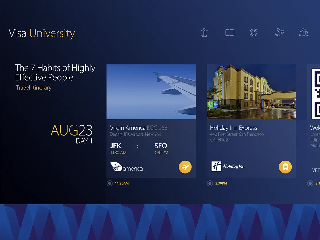 Visa University Online Campus - Screenshot