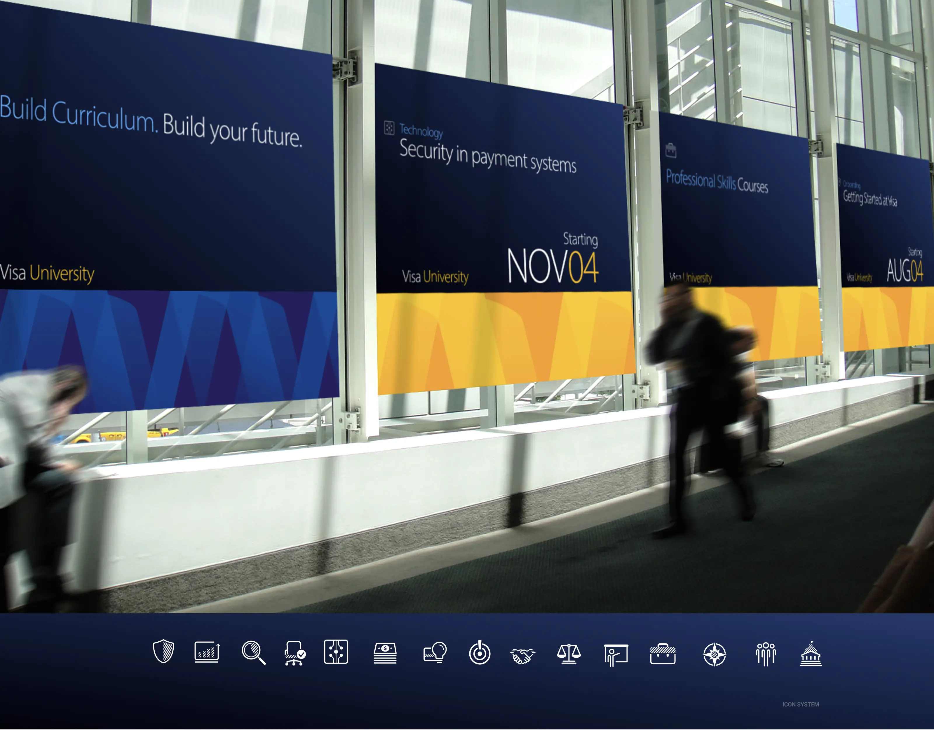 Visa University Internal Brand