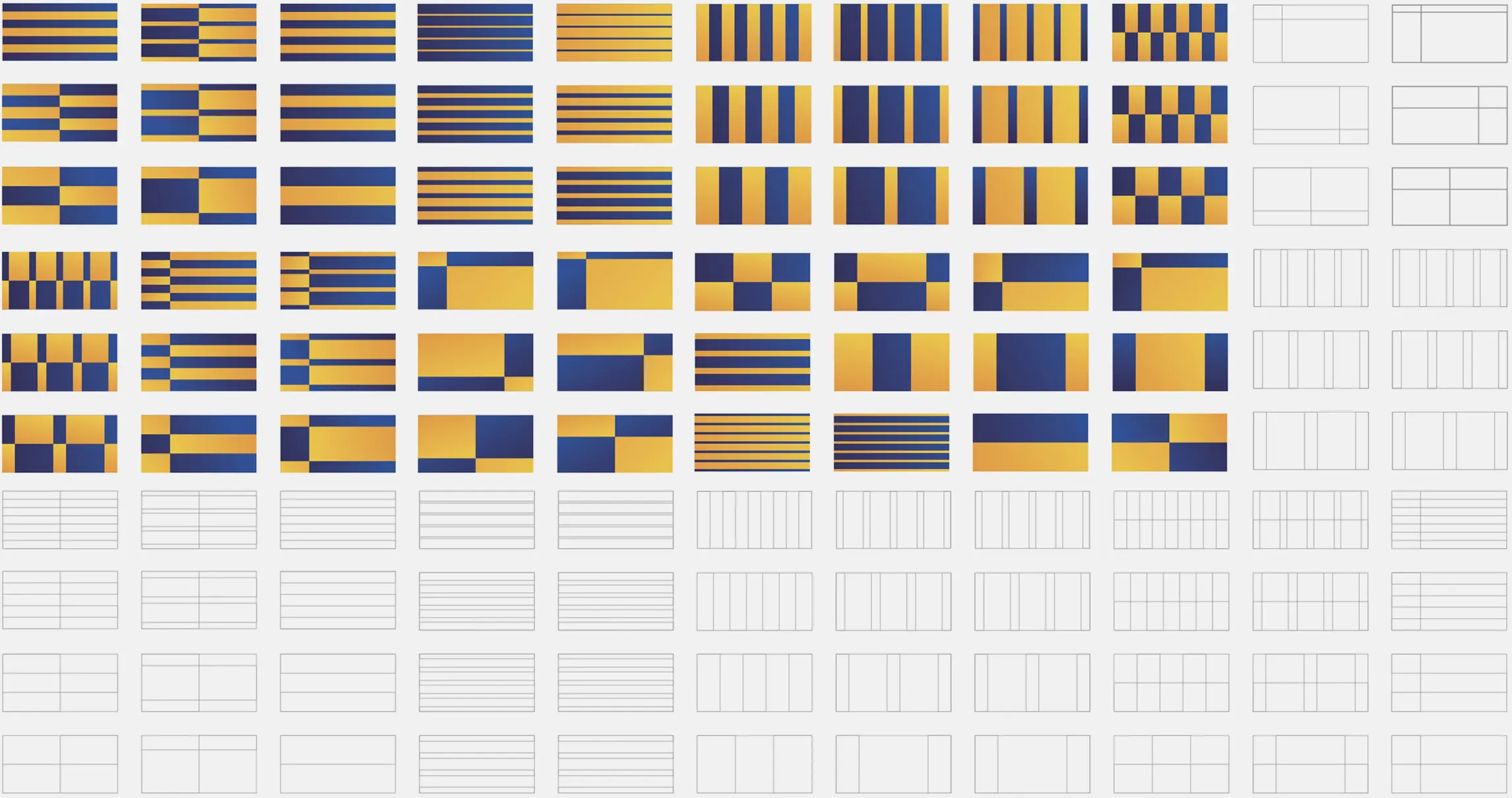 Visa University Internal Brand - Exploring the visual architecture
