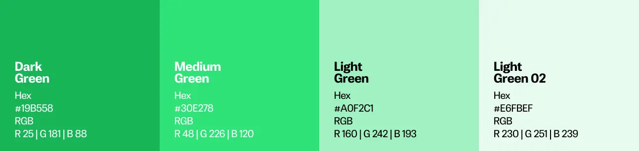 Pesti Palette Green Scale