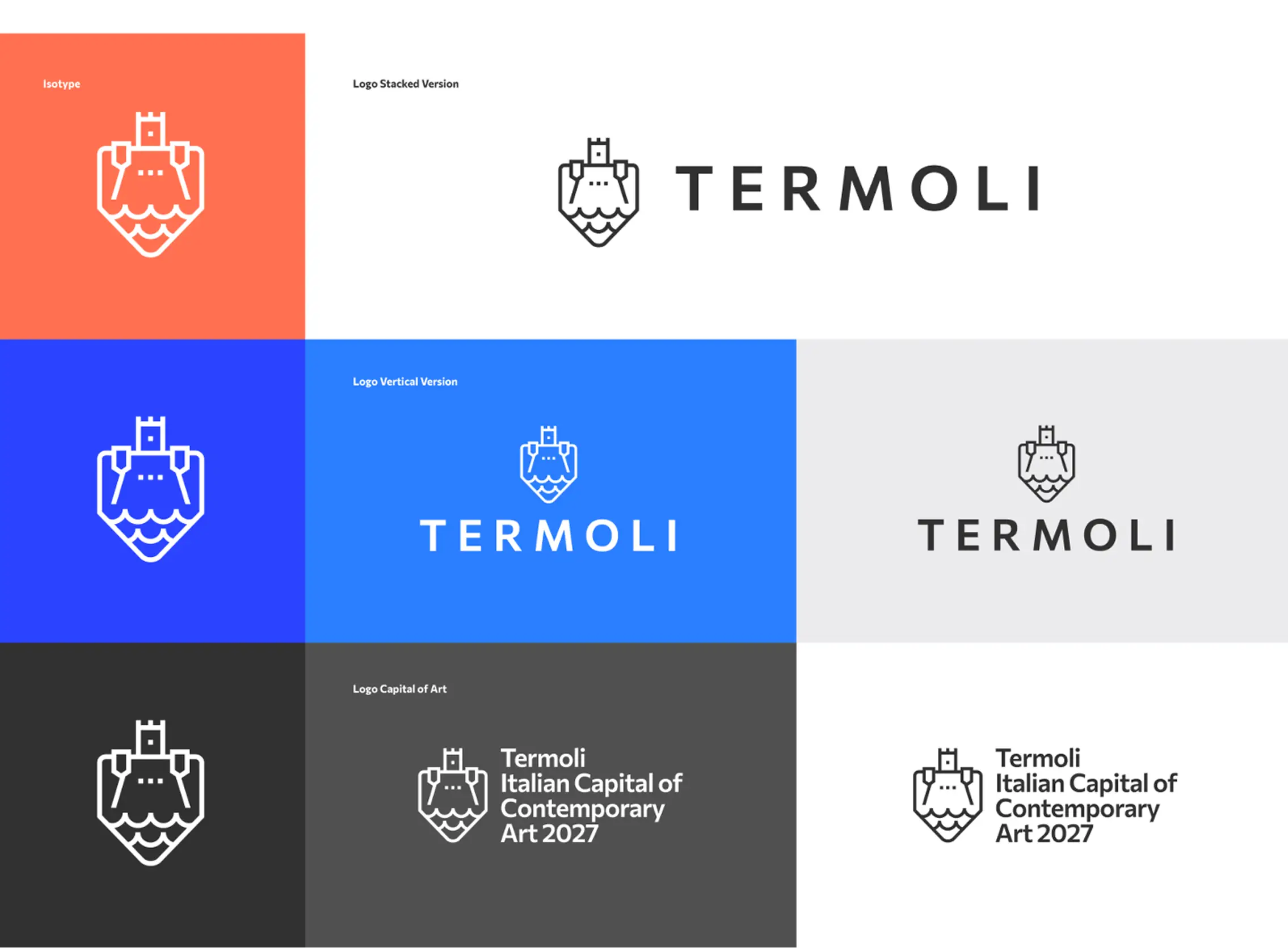 Termoli different logos