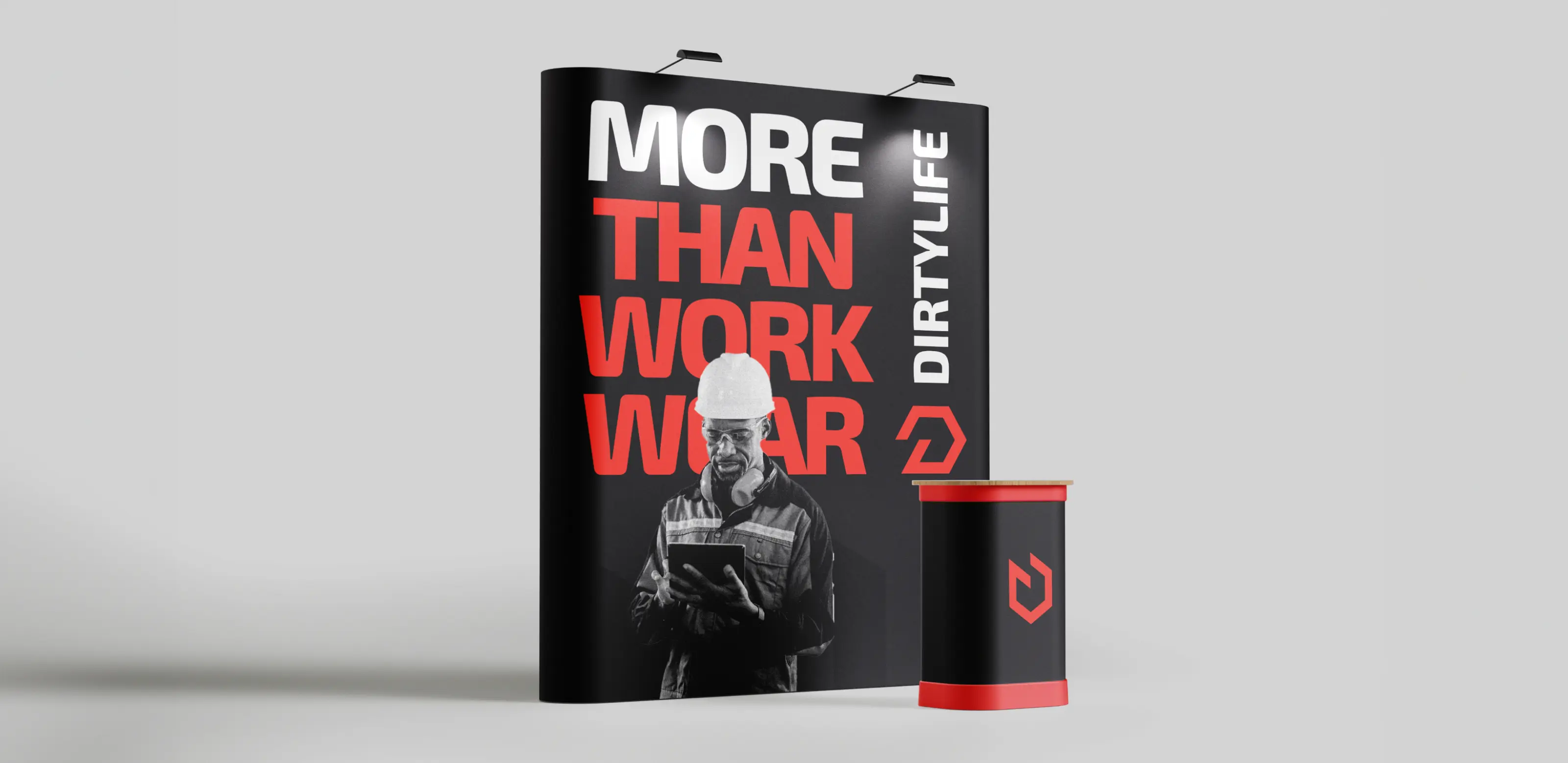 Dirtylife illuminated billboard