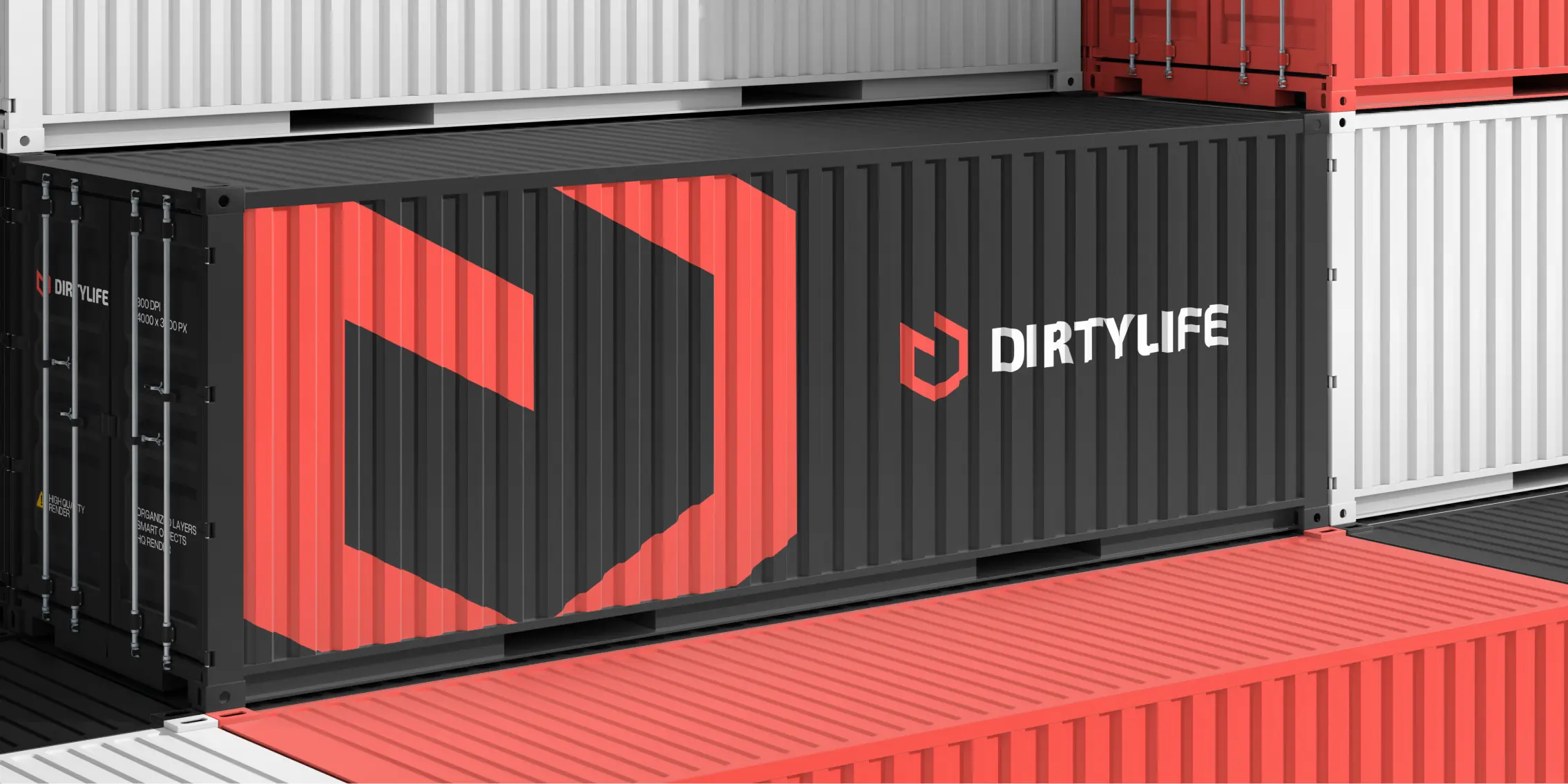 Dirtylife containers