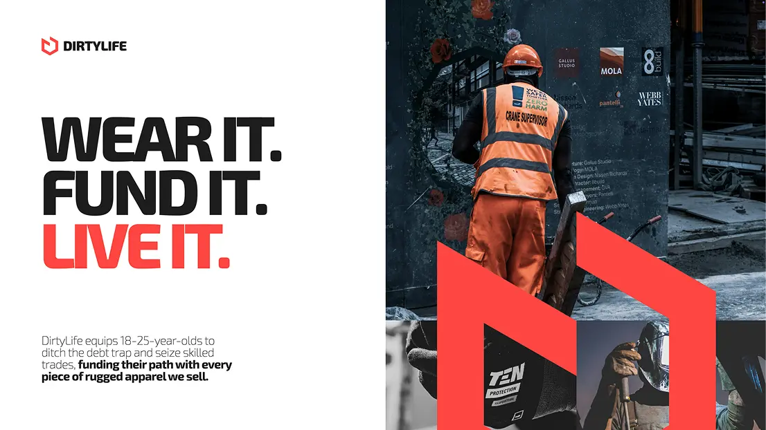 Dirtylife card presentation