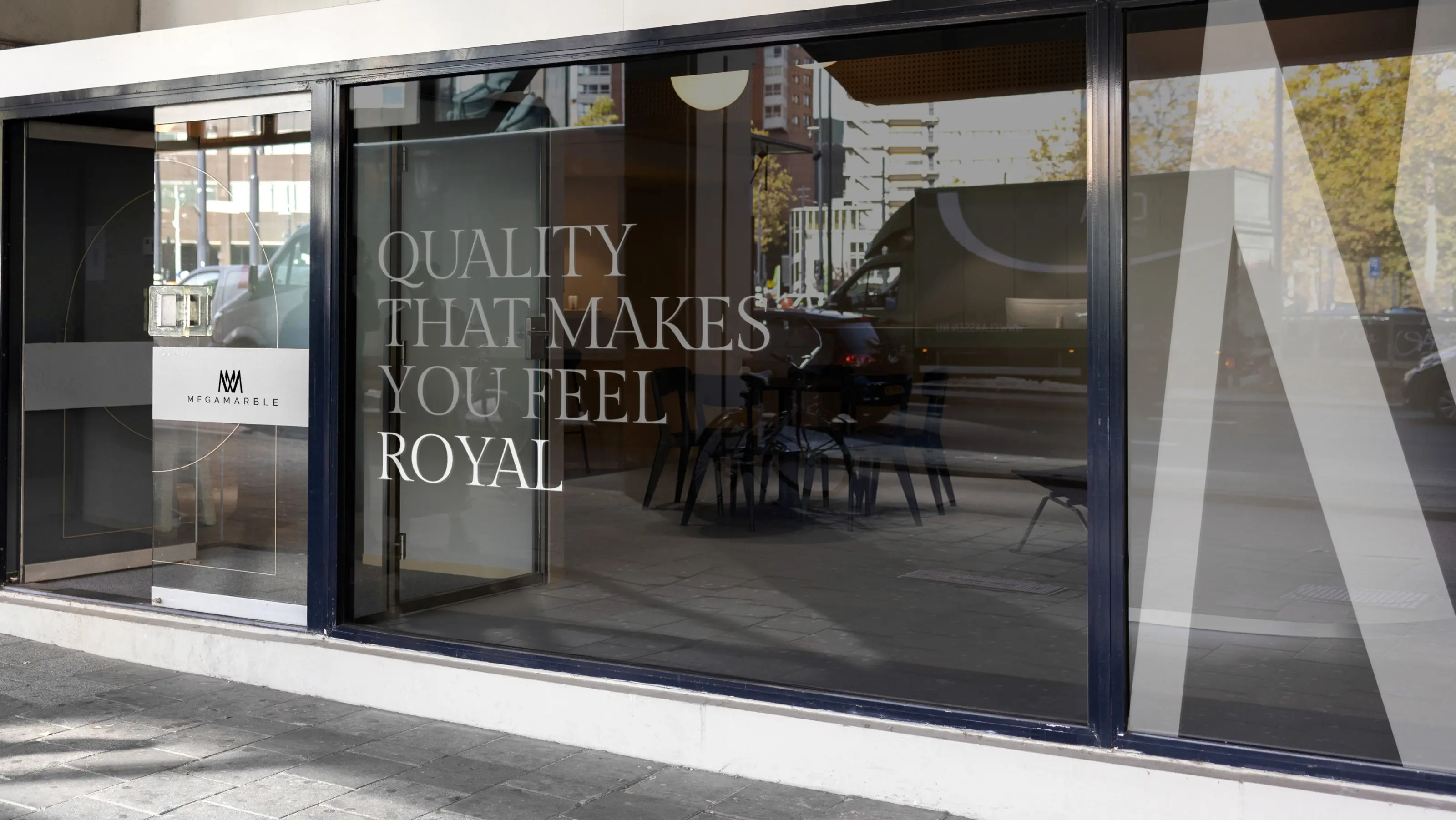 MegaMarble office business front