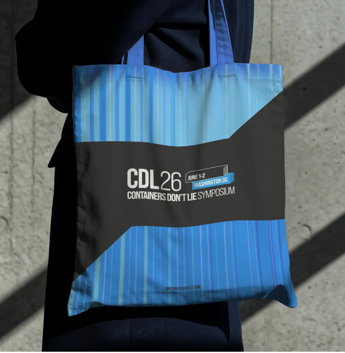 Containers don't lie bag