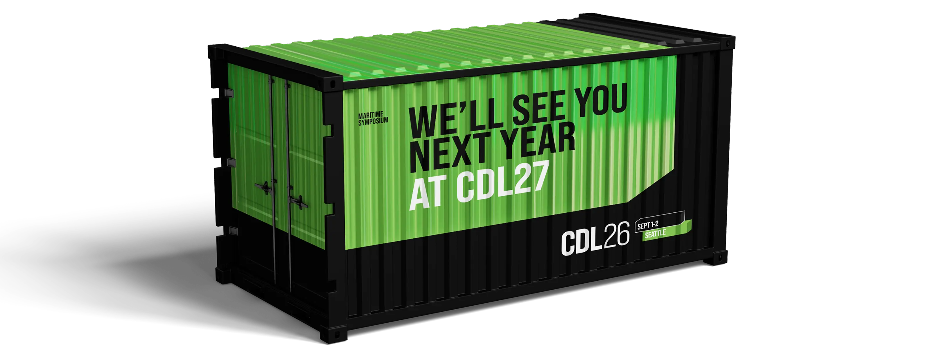 Containers don't lie container green