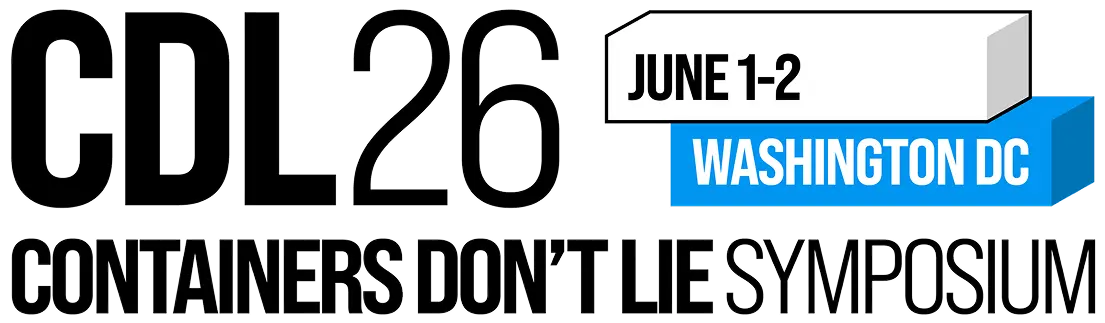 Containers don't lie logo Washington DC