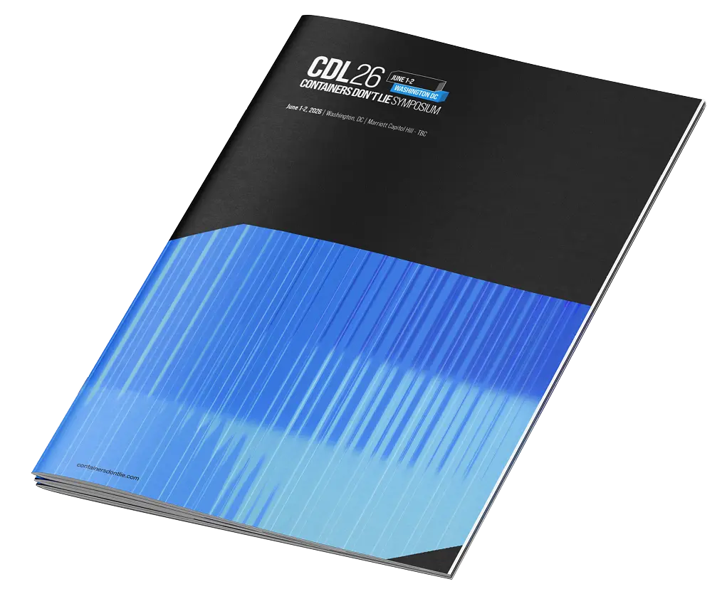 Containers don't lie magazine