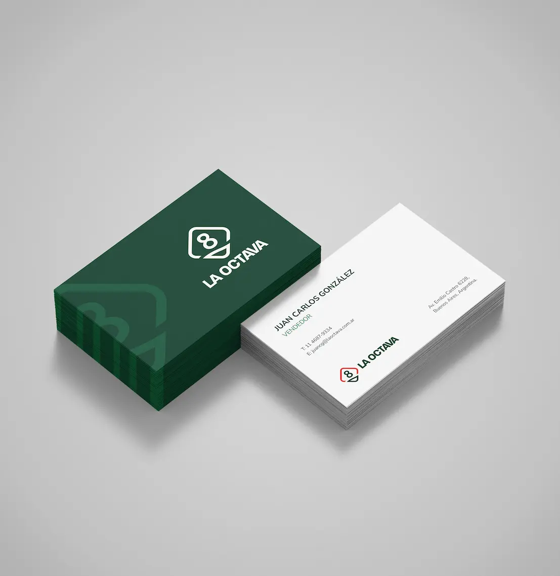 La Octava - Business Cards